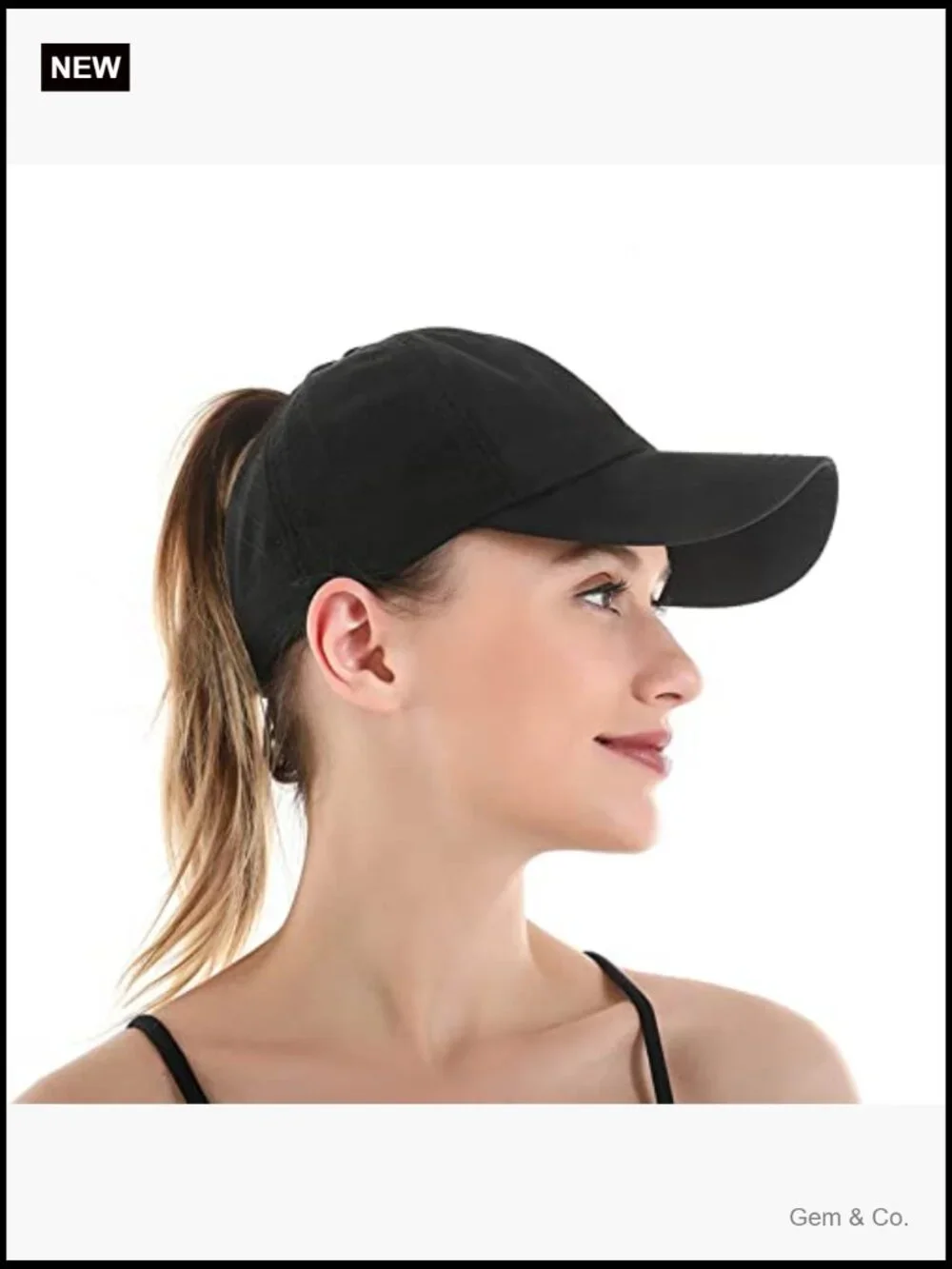 Quick Dry Mesh Ponytail Baseball Cap for Women, Adjustable Sun Hat for Outdoor